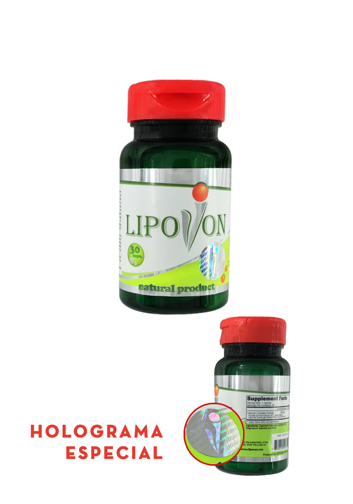 Lipovon (for Weight Loss) - 30 caps | LIPOVON COMPLEX FORMULA®